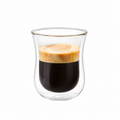 Transparent Double Wall Coffee Glass  (90/200/260/330ml) Foryuni