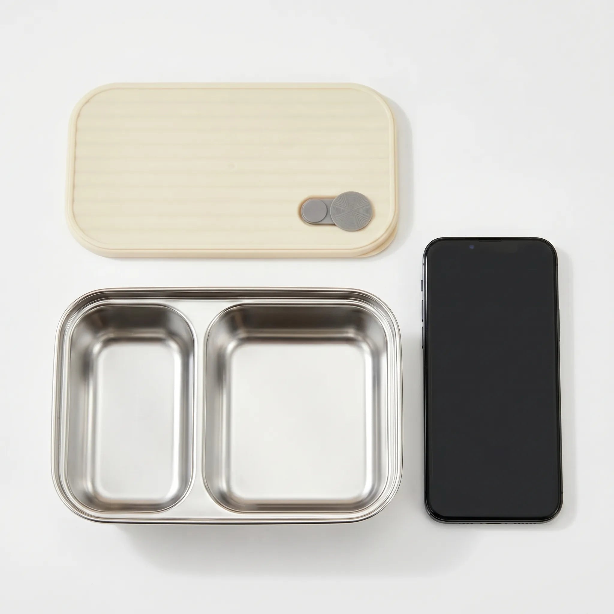 Divided Stainless Steel Bento Box – Meal Prep Container