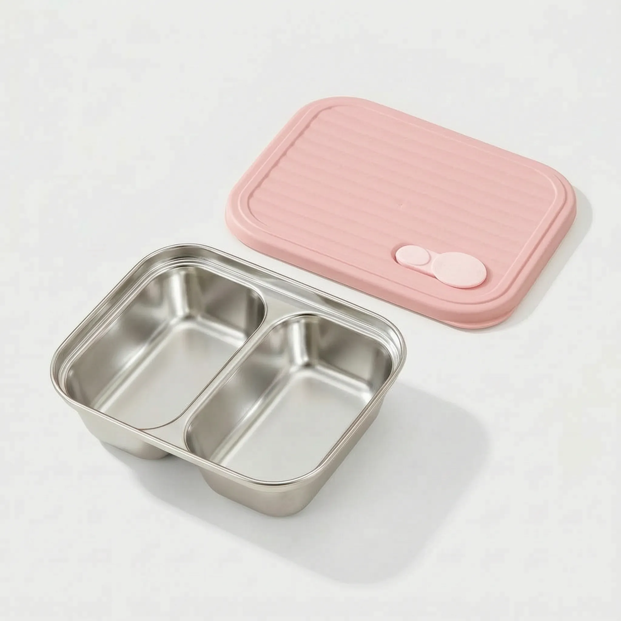 Divided Stainless Steel Bento Box – Meal Prep Container