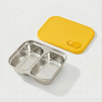 Divided Stainless Steel Bento Box – Meal Prep Container