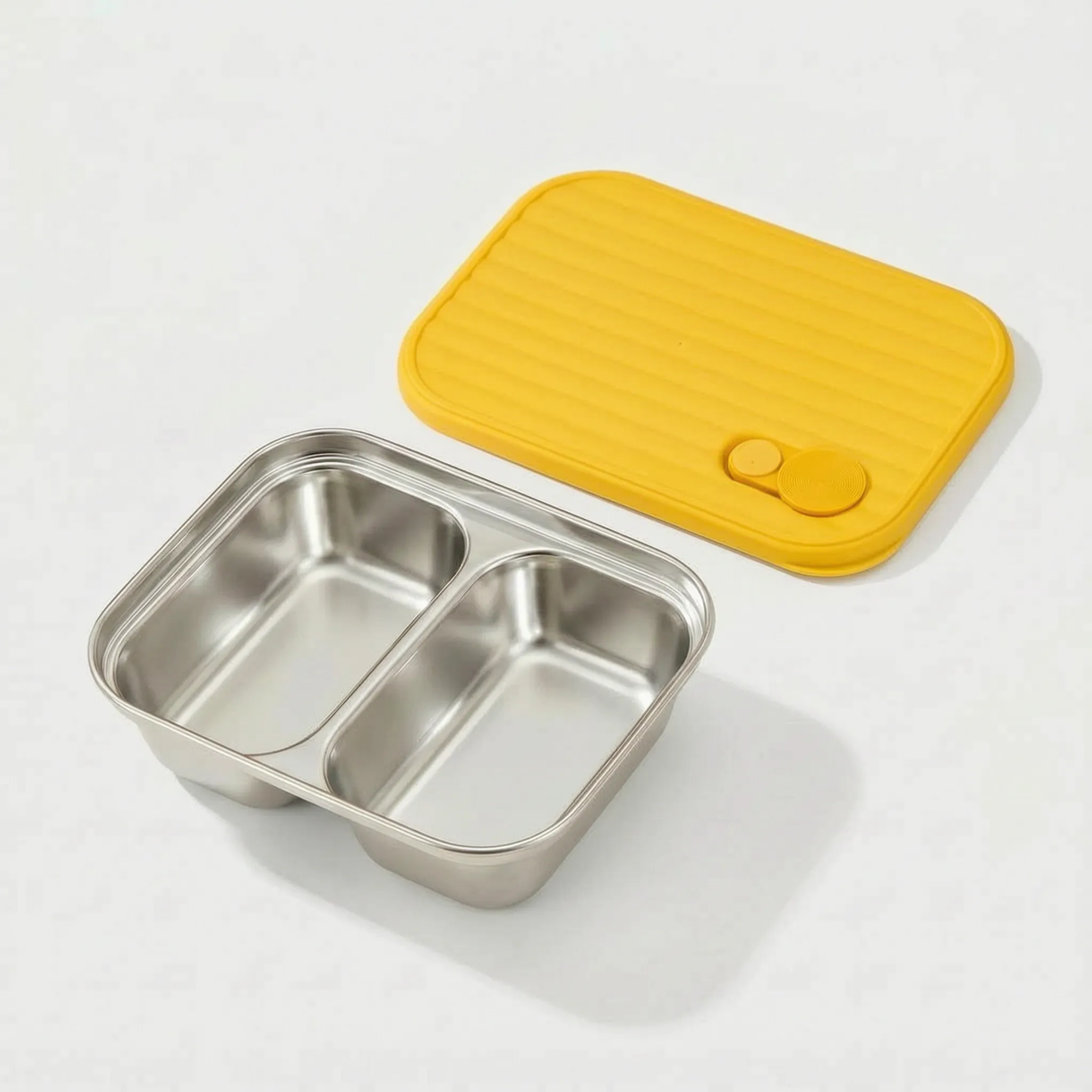Divided Stainless Steel Bento Box – Meal Prep Container
