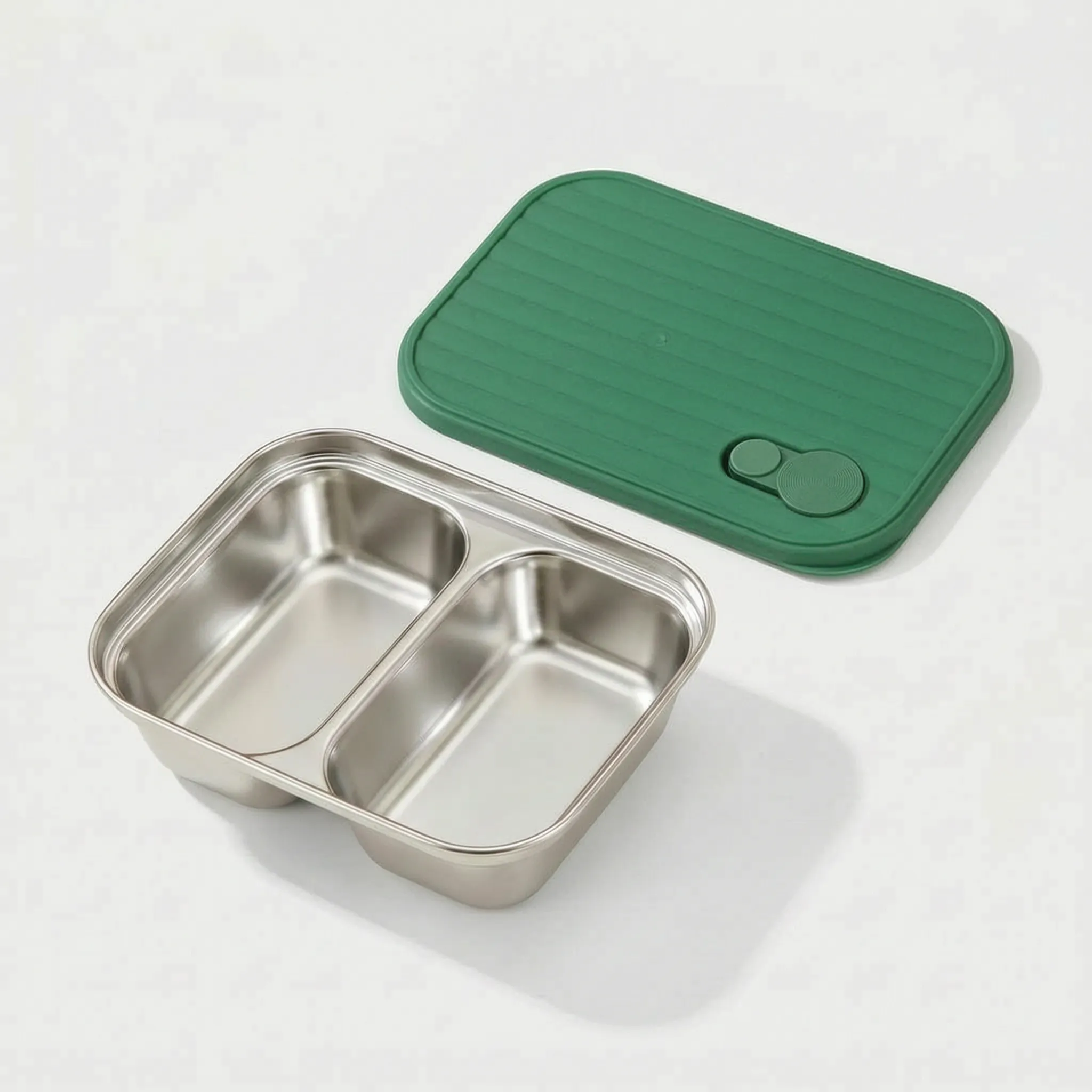 Divided Stainless Steel Bento Box – Meal Prep Container
