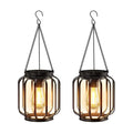 Hanging Solar Lanterns -  Metal Frame