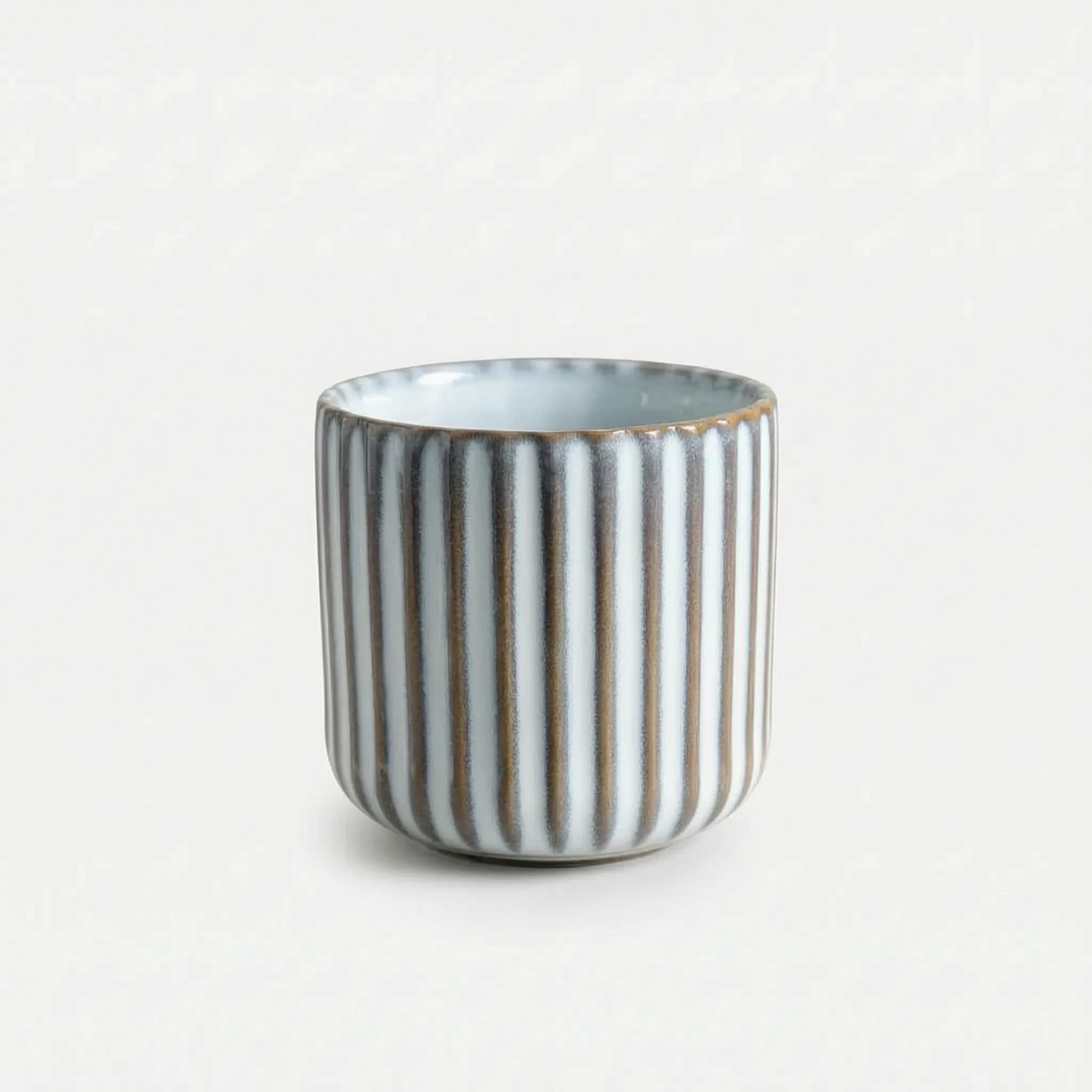 Ribbed Espresso Cups – Set of 4