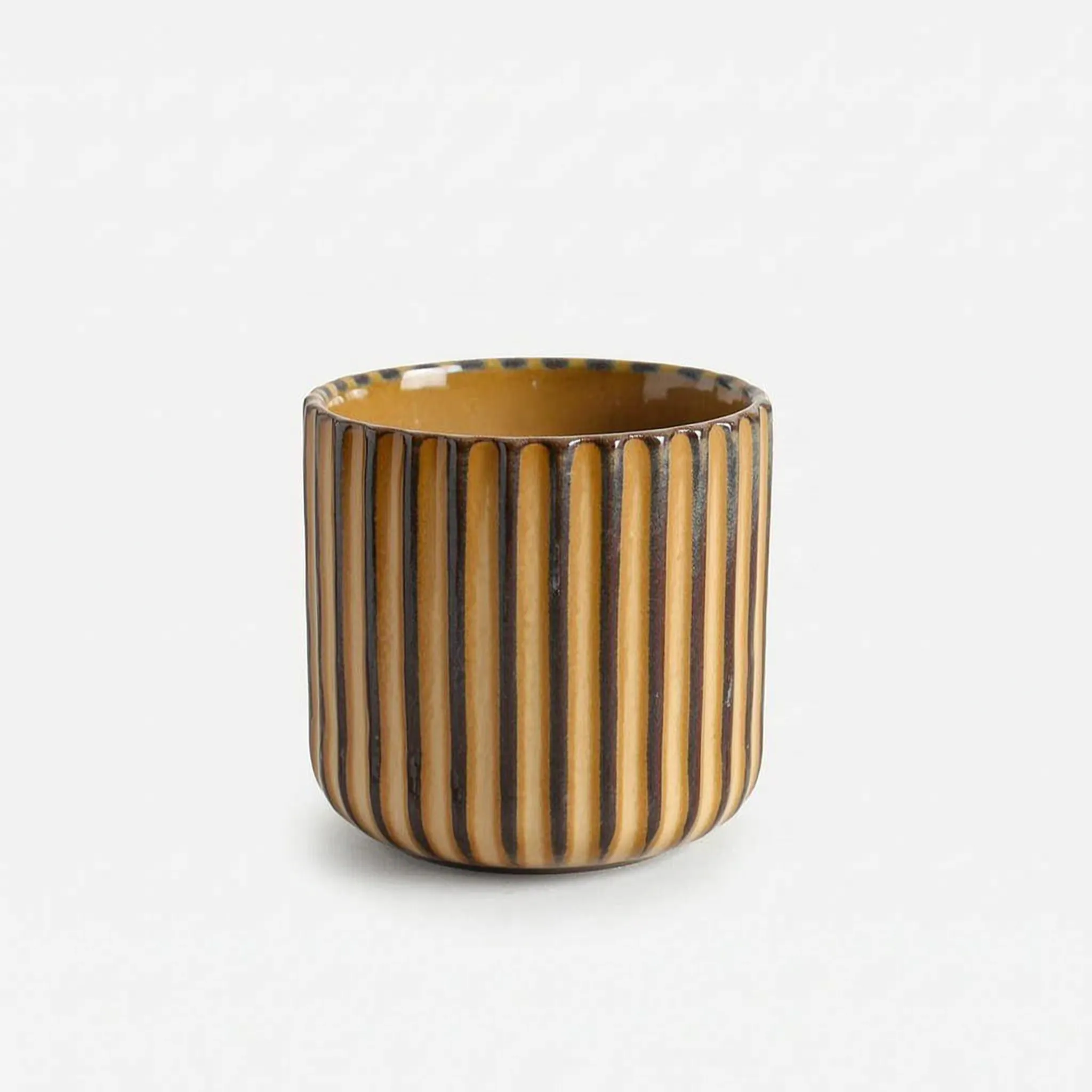Ribbed Espresso Cups – Set of 4