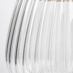Close-up of clear plastic wrap on a white background
