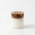 Ribbed Transparent Tumbler  
