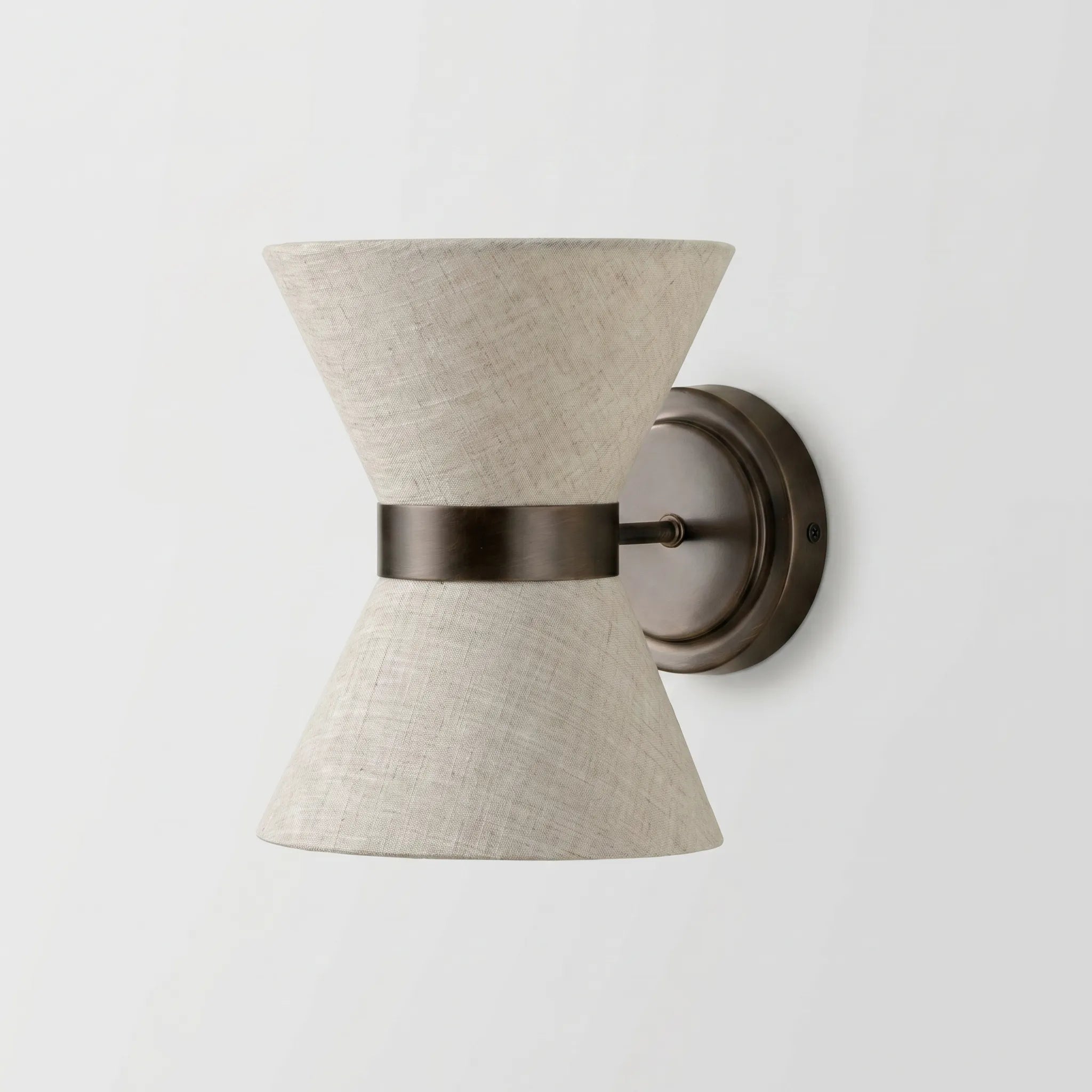 Textured Fabric Wall Light Textured Fabric Wall Light 