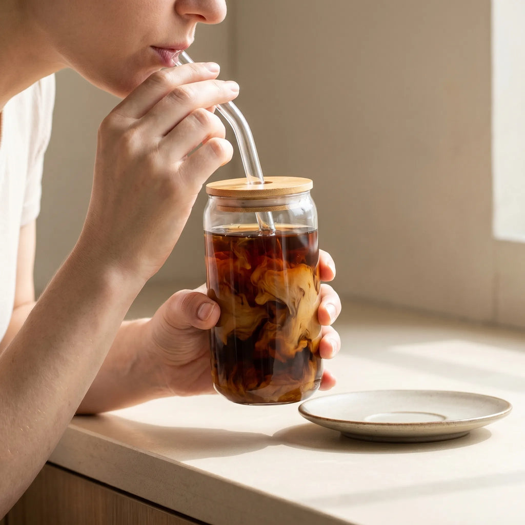 Transparent Reusable Tumbler  