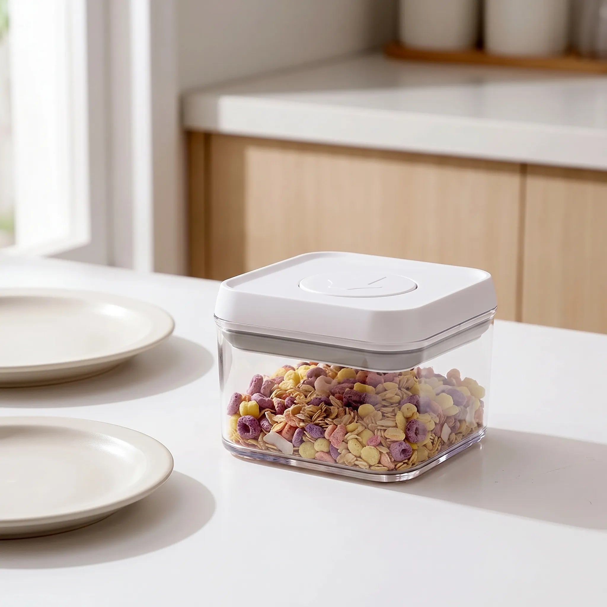 Transparent Stackable Storage Container  