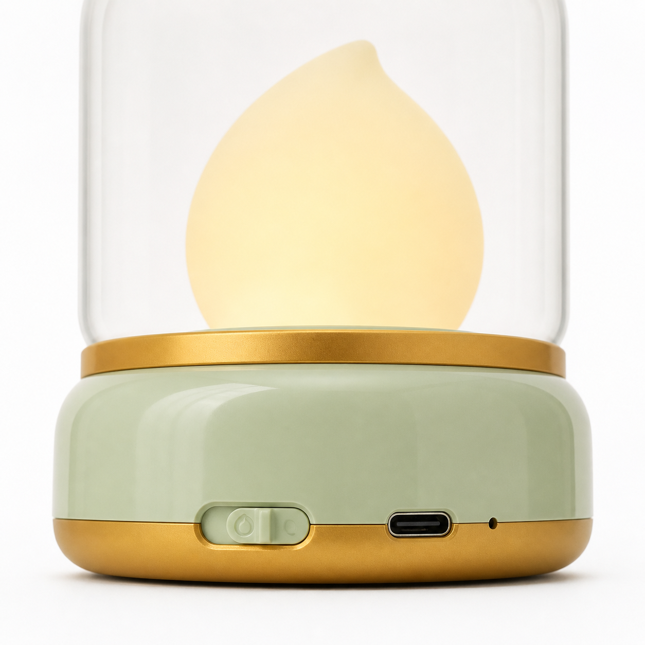 Mini Cute LED Night Lamp – Rechargeable Cartoon Bedside Light for Bedroom & Home Decor Foryuni