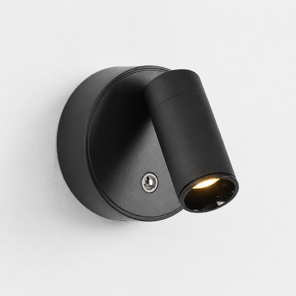 Wireless Magnetic Wall Spotlight – Rechargeable No-Drill Bedside Reading Light, Set of 2 Foryuni