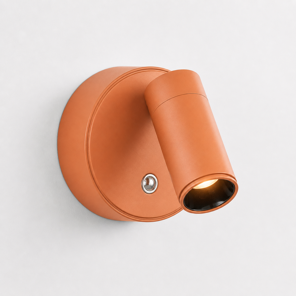 Wireless Magnetic Wall Spotlight – Rechargeable No-Drill Bedside Reading Light, Set of 2 Foryuni