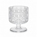 Retro Pressed Glass Tumbler — Design A8 Foryuni