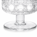 Retro Pressed Glass Tumbler — Design A8 Foryuni