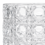 Retro Pressed Glass Tumbler — Design A8 Foryuni