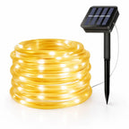 Solar Powered Rope Light Strip | Outdoor Waterproof String Lights for Backyard Foryuni