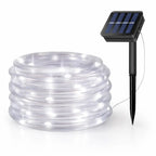 Solar Powered Rope Light Strip | Outdoor Waterproof String Lights for Backyard Foryuni