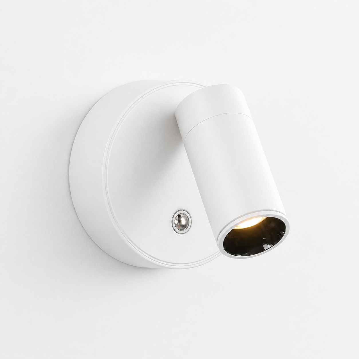 Wireless Magnetic Wall Spotlight – Rechargeable No-Drill Bedside Reading Light, Set of 2 Foryuni